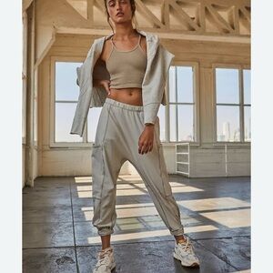 Women's Tan Jogger Pants